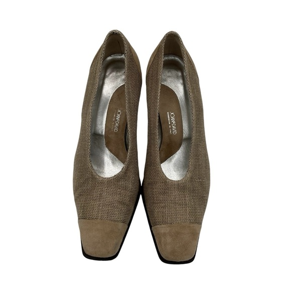 Joan & David Women's Low Block Heel Suede & - Picture 2 of 12